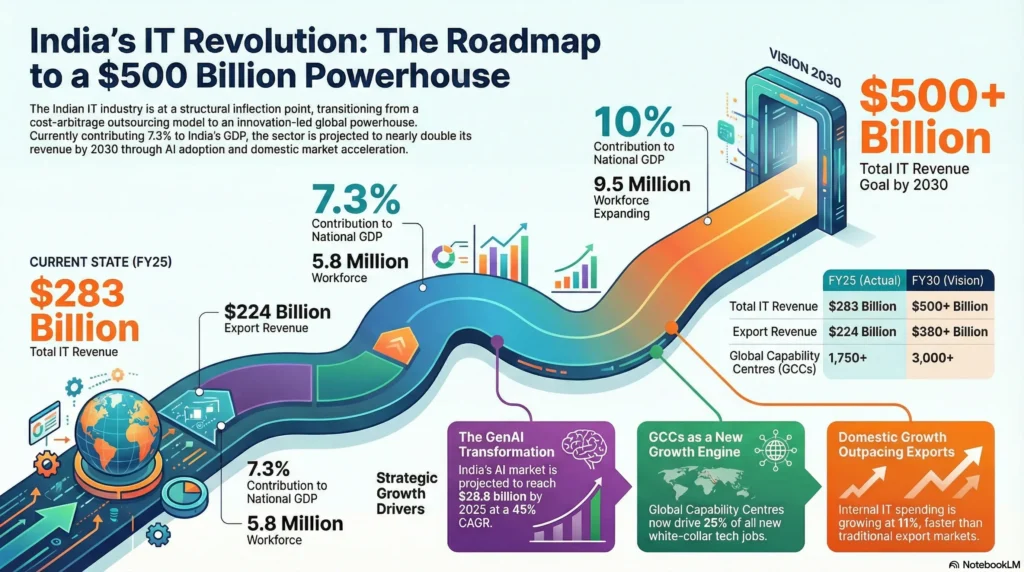 Indian-IT-Industry-Infographics